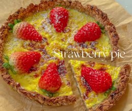 低卡减脂甜品‼️燕麦草莓派超好吃。的做法