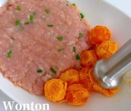 咸蛋黄鲜肉馄饨谁发明的新吃法，超好吃的做法