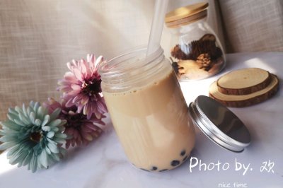 珍珠奶茶&奶茶冻（两种吃法更能满足你的味蕾～）