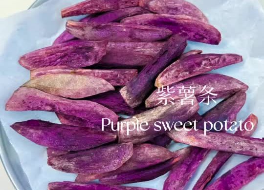 紫薯条自制减脂期低卡小零食
