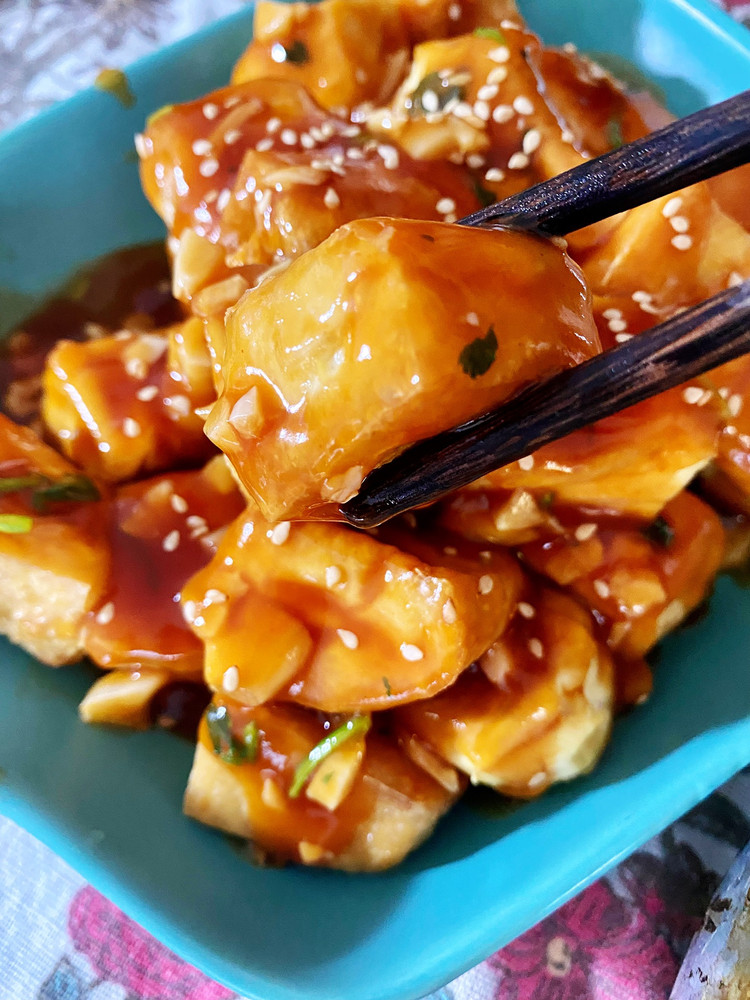 番茄风味炸豆腐的做法