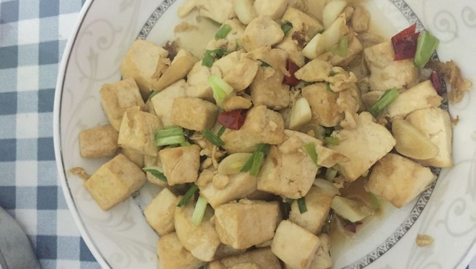 小葱拌豆腐