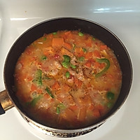 简单好吃的低卡减脂汤：南瓜胡萝卜虾仁浓汤的做法图解6