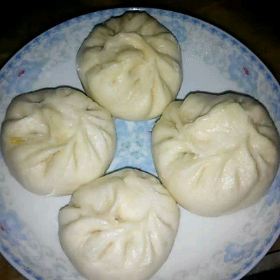 腐乳白菜素包子