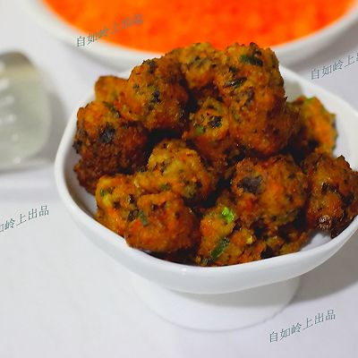 胡萝卜香菇丸