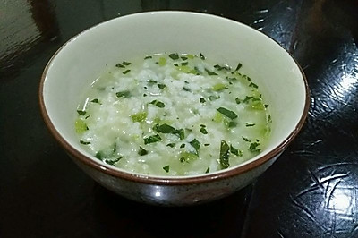 青菜粥