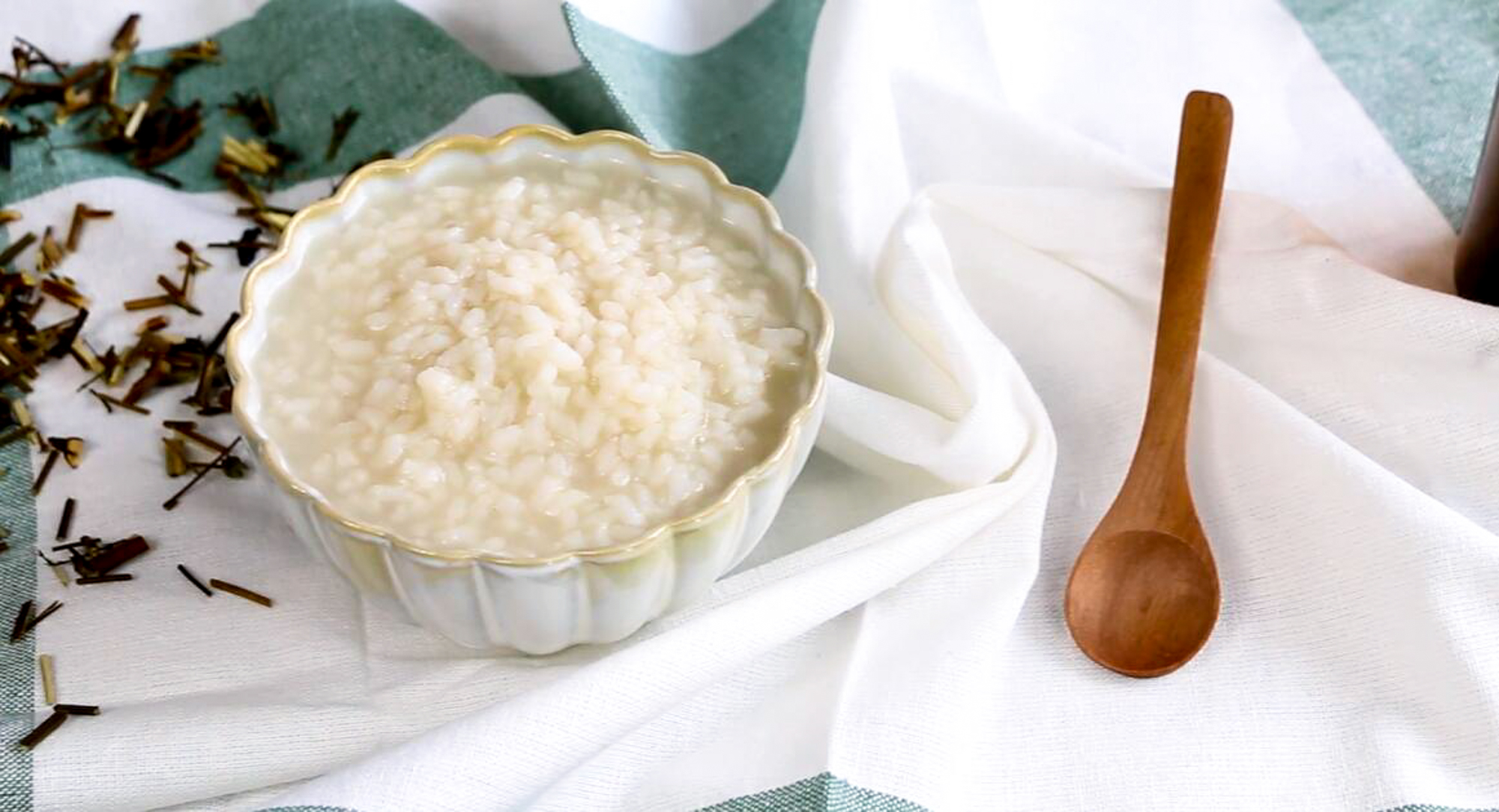 Congee with Schizonepeta