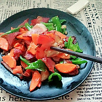小炒腊肉#中粮我买，真实惠才是食力派#的做法图解8
