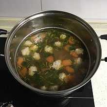 汆丸子汤