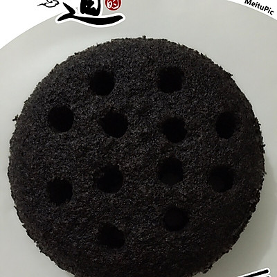黑米煤球蛋糕