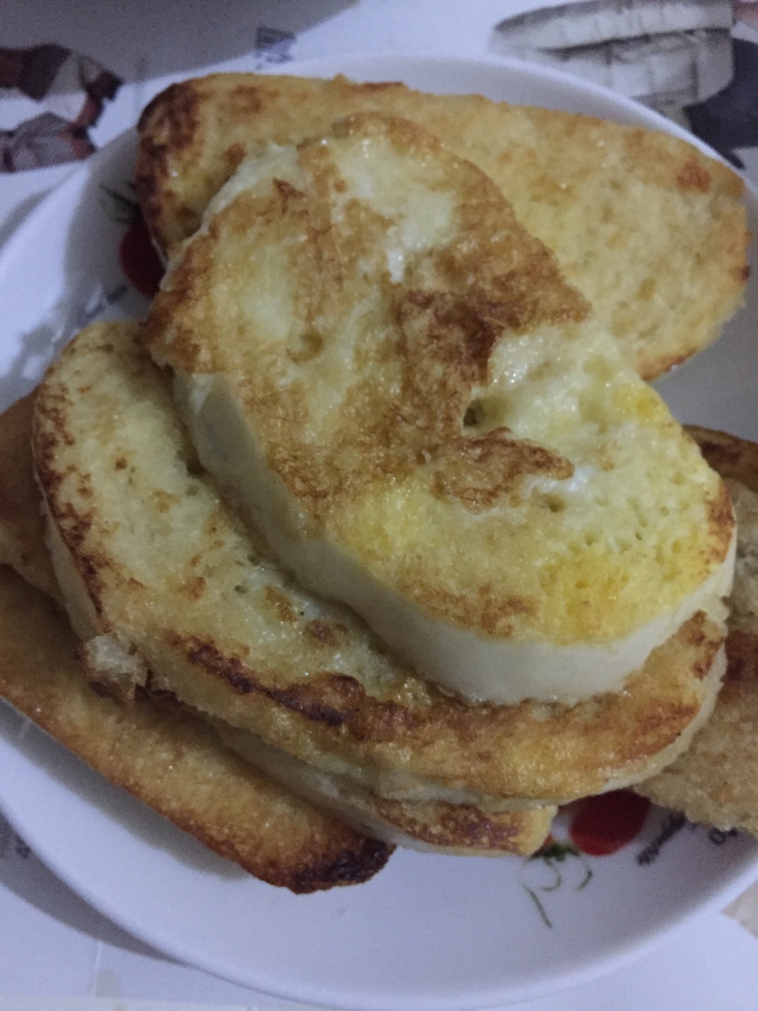 Fried Bun slices