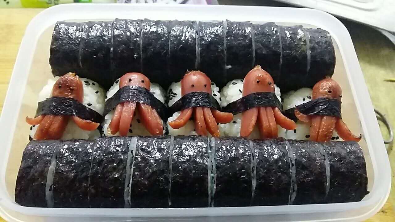 小八爪鱼饭团