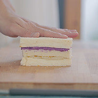 紫芋麻薯三明治的做法图解14