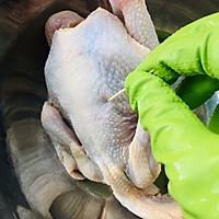 电饭锅烤鸡的做法图解3