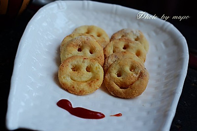 六一儿童节让我们一起嘴角上扬----笑脸土豆饼