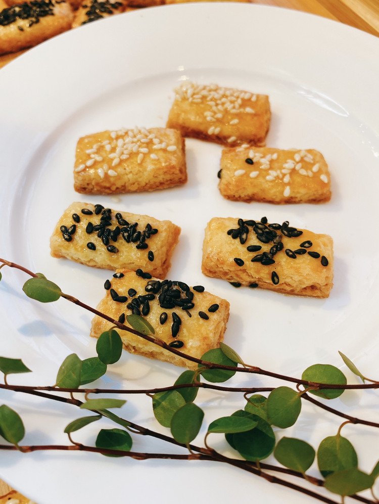 酥酥芝麻饼干的做法