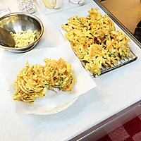 虾仁杂蔬天妇罗（かき揚げ）的做法图解11