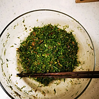 绿皮绿馅茴香水饺的做法图解3