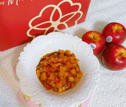#皇后红玫瑰花式做法#百搭陈皮肉桂苹果酱的做法