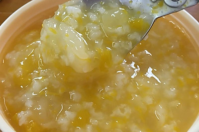冬日懒人粥——南瓜银耳粥