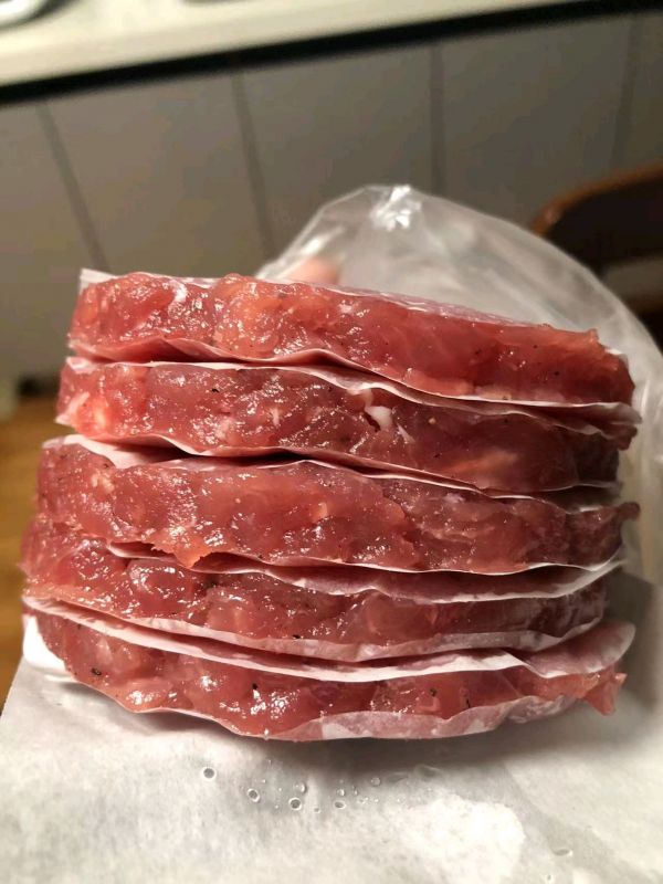 手作牛肉饼