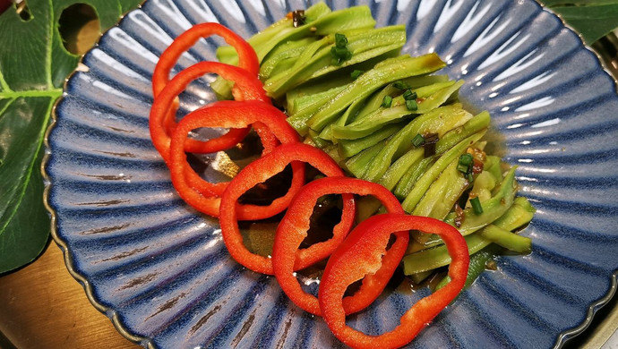 【凉拌贡菜】小白上手菜♥蜜桃爱营养师私厨