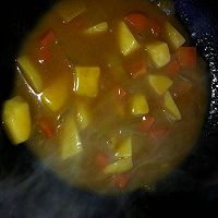 土豆咖喱饭的做法图解2