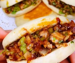 夹肉饼的做法