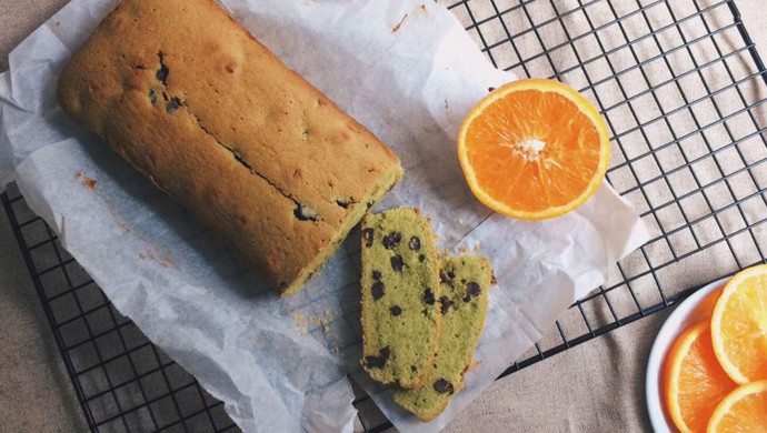 一次就成功的宇治抹茶磅蛋糕