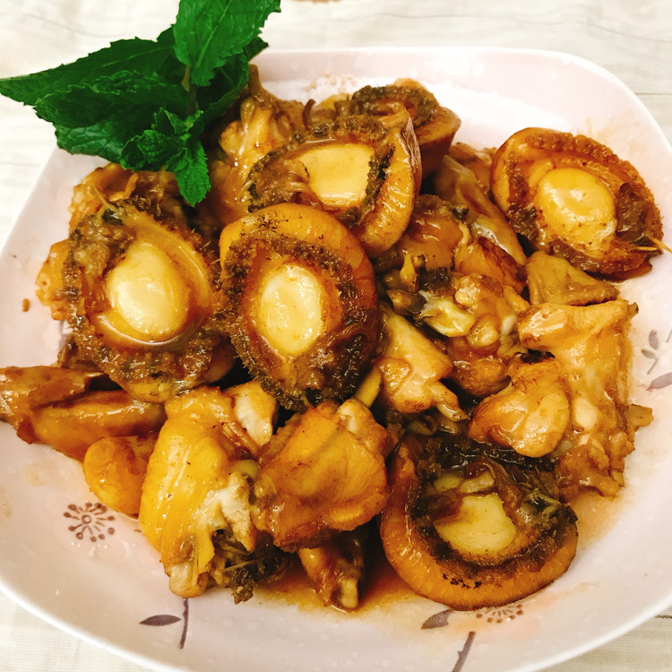 鲍鱼炒鸡的做法