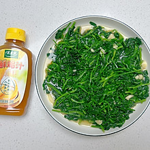#鸡汁入家宴 感恩正当“食”#鸡汁豌豆苗
