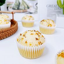 香甜可口的桂花蒸糕
