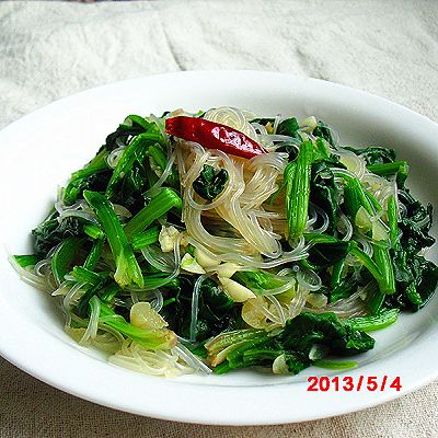 菠菜粉丝