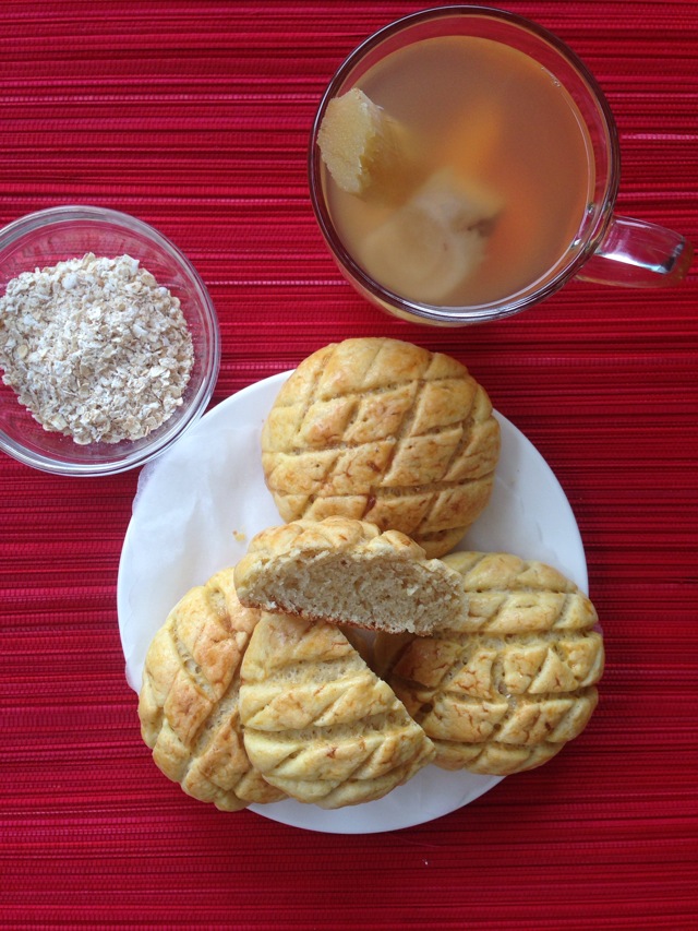 Oatmeal and pineapple bag