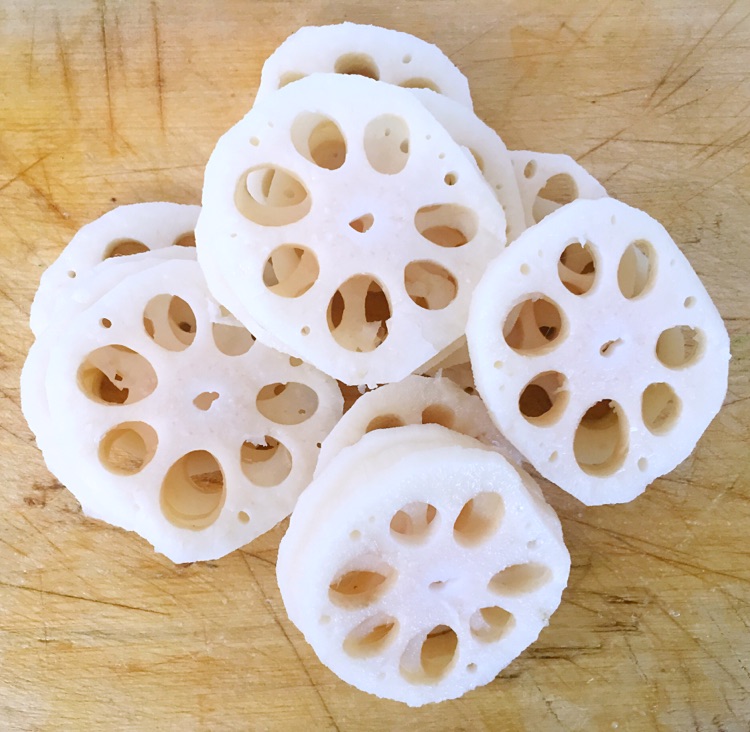 蒸藕夹的做法图解3