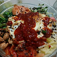 简单爱~韩式拌饭「一人食」的做法图解3