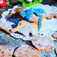 蔓越莓可可雪饼+大象饼干#九阳烘焙剧场#的做法图解10