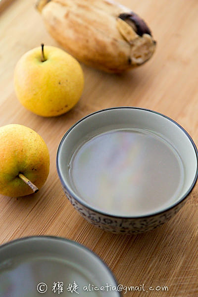 秋季懒人去燥良品——冰糖藕水的做法