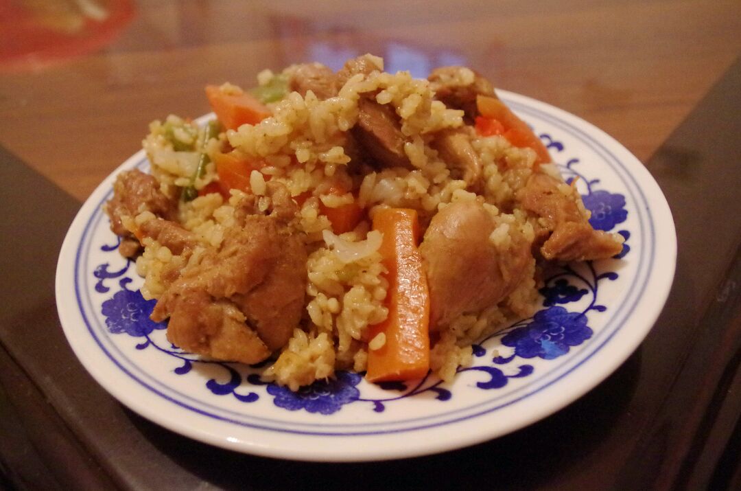 Duck rice