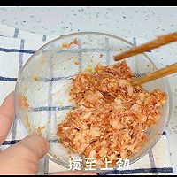 豆腐酿肉的做法图解2