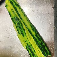 黄瓜拌海蜇的做法图解2