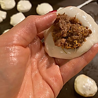 糯唧唧的红豆桂花油炸糕的做法图解7