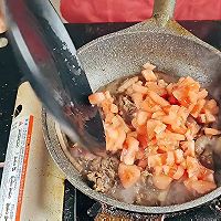 #打工人的健康餐#番茄肥牛盖饭的做法图解9