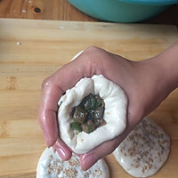茄子火烧（馅饼）、韭菜鸡蛋火烧（馅饼）的做法图解9