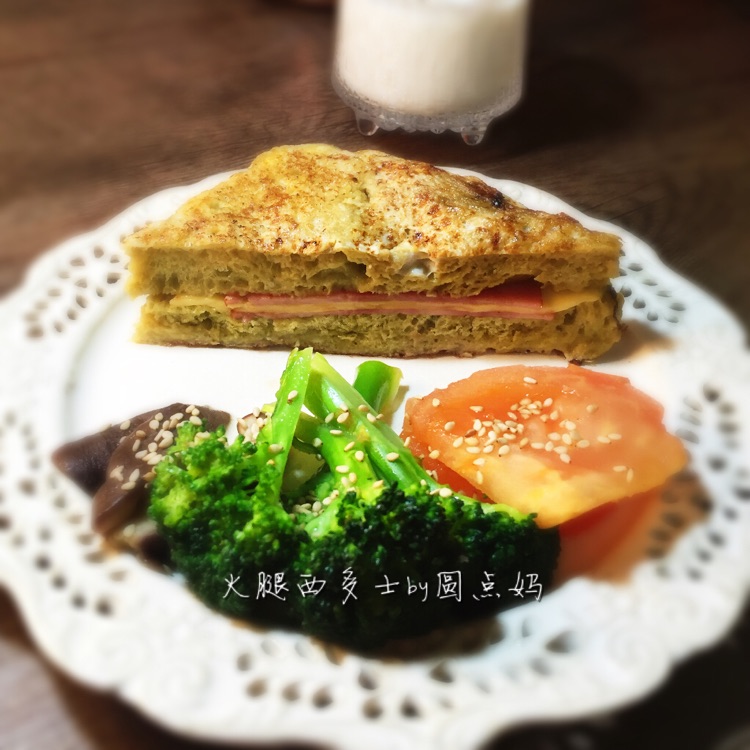 火腿西多士
