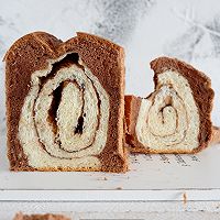 可可蛋糕吐司#网红美食我来做#的做法图解19