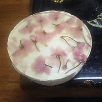 樱花冻乳酪蛋糕的做法图解3