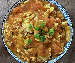 简单易学可吃两碗大米饭的西红柿炒鸡蛋的做法