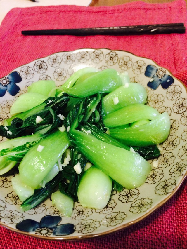 蒜蓉青菜的做法