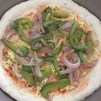鲜虾披萨#太太乐鲜鸡汁西式#的做法图解13